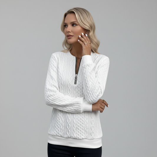 Véliane – Pull Câblé Prestige