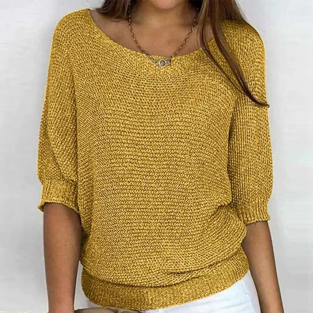 London - Pull chaud en maille pour femme