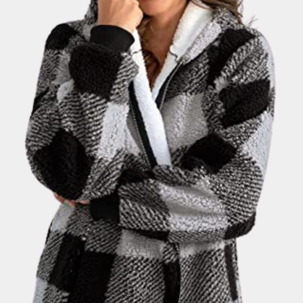 Marie - Sweat à capuche long et tendance pour femme