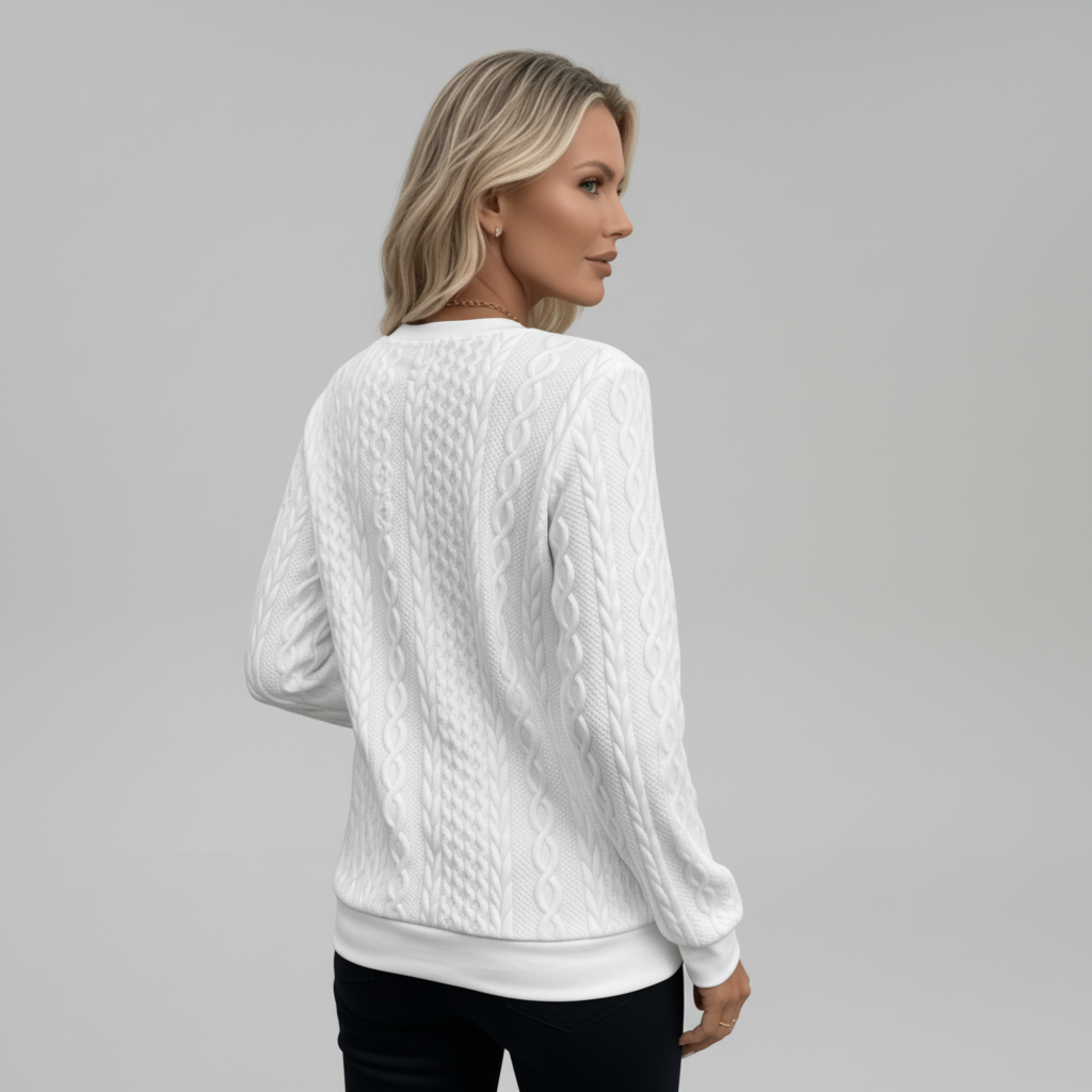 Véliane – Pull Câblé Prestige