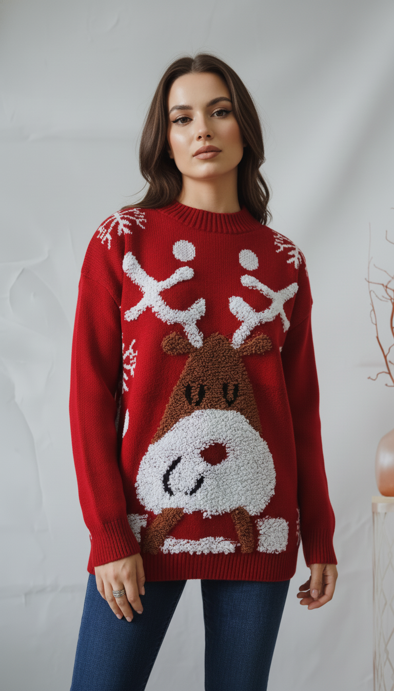 Véliane – Pull Festif Signature